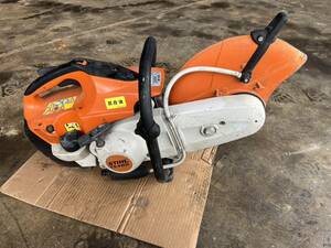 中古 STIHL スチール TS480i エンジンカッター 切断機 コンクリートカッター 現状 