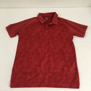  free shipping *UNIQLO Uniqlo * short sleeves T-shirt polo-shirt * men's S size * red #60531sj119