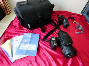 ★SONY DSC-R1 デジタルスチルカメラ 専用バッグ付き　/　中古現状品　H03969