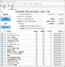 ■ TOSHIBA　HDD　500GB ■ USED品⑳_画像2