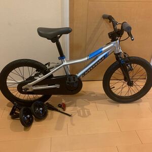 ジャンク品　キャノンデール　16インチ　子供　キッズ　MTB BMX アルミ 自転車