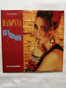 【新品同様】Madonna Get Down 12” UKオリジナル マドンナ　初期音源