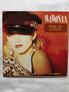 【新品同様】Madonna Time To Dance 12” UKオリジナル マドンナ　初期音源