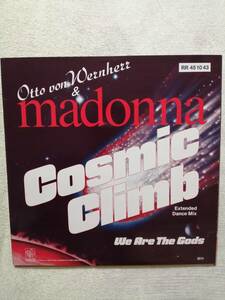 【新品同様】Madonna Cosmic Climb 12” 独オリジナル マドンナ　初期音源