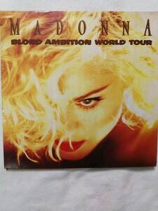 【コレクターズ2ＬＰ】Madonna Blond Ambition World Tour Japan 1990　マドンナ