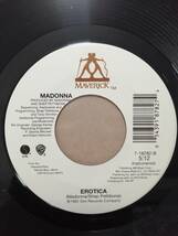 【米オリジナル7”】Madonna Erotica マドンナ　エロティカ_画像2