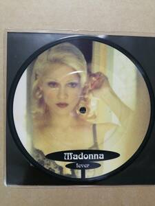 【ピクチャー7" 限定ナンバー入り】Madonna Fever 英オリジナル　マドンナ　フィーヴァー