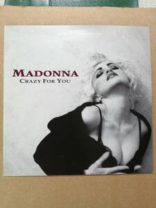 【英オリジナル7”】Madonna Crazy For You マドンナ　クレイジー・フォー・ユー