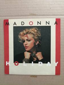【仏オリジナル7”】Madonna Holiday マドンナ　ホリデイ