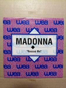 【スペイン盤非売品プロモ7”】Madonna Rescue Me マドンナ　レスキュー・ミー