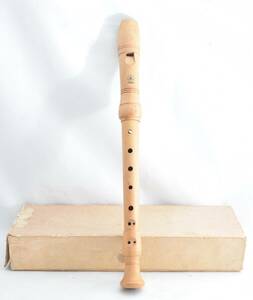 H*YAMAHA Yamaha soprano recorder YRS-61 made in Japan wooden rental terrorism wood musical instruments wind instruments *