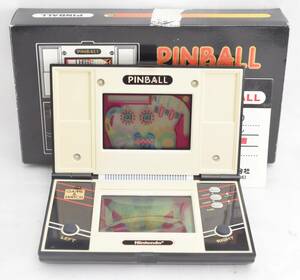 I*Nintendo person ton dou nintendo PB-59 PINBALL pin ball Game & Watch game machine box owner manual attaching .*