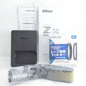 H★NIKON ニコン Z50 DX 16-50 Kit 2038122 ブラック NIKKOR DX F3.5-6.3 16-50ｍｍ デジタル一眼レフ ボディレンズ セット★の画像7