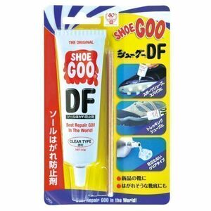 SHOEGOO シューグー ＤＦ 透明タイプ 靴 修理 ソール 防水 滑り止め 補修 手入れ ゴム製品 50g 送料無料 (119)