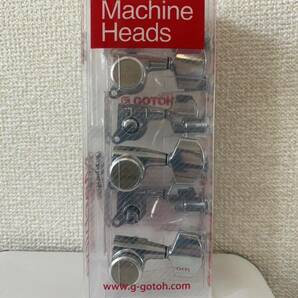 GOTOH ゴトー ギター ペグ SG381 MG-T 01 マグナムロック・トラッド C(クロ-ム) L3R3 両側 6個セットの画像1