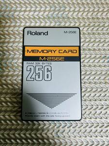 ★Roland MEMORY CARD M-256E MADE IN JAPAN★