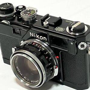 Nikon ニコン NIPPON KOGAKU S3 オリジナルブラック シリアル6321489 W-NIKKOR 1:1.8 f=3.5cm カメラ レンズ付きの画像2