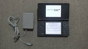 即決　送料200円～ 任天堂 ニンテンドーDSi TWL-001 ブラック 本体 充電器 WAP-002 中古美品 動作OK