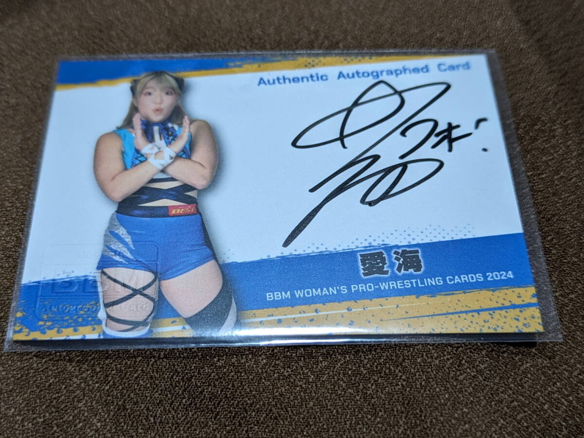 21BBM 女子プロレスカード 愛野ユキ 直筆サインカード 100枚限定
