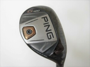 ピン◆◆ PING G400 ユーティリティ U3-19度 ALTA J CB(SR) JP ◆◆日本仕様 3U ゴルフクラブ CQ31