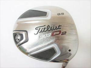 タイトリスト◆◆ 909D2 ドライバ― 9.5度 TG60(S) JP ◆◆日本仕様 Titleist ゴルフクラブ CV39