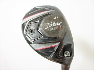 タイトリスト◆◆ 913H ユーティリティ 21度 NS950UT(S) JP ◆◆日本仕様 Titleist ゴルフクラブ CK36