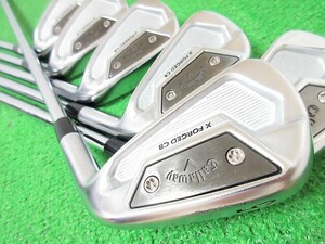 キャロウェイ◆◆ X FORGED CB 2021 アイアン 6本 #5-Pw モーダス120(S) ◆◆フォージドCB'21 MODUS3 TOUR120 ゴルフクラブ CK84