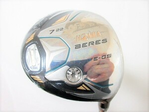 新品!!!◆◆ 高級 本間ゴルフ ベレス BERES E-05 2星 2S フェアウェイ 7W-22度 ARMRQ∞44(R) JP ◆◆日本仕様 ホンマ ゴルフクラブ CR49