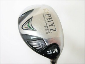 ブリヂストン◆◆ PHYZ ファイズ 2013 ユーティリティ U4-22度 PZ-503U(SR) ◆◆JP 日本仕様 4U ゴルフクラブ CS43