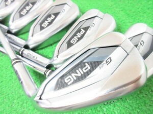 ピン◆◆ PING G425 アイアン 6本 #5-W モーダス3 ツアー120(S) ◆◆ドット黒 MODUS3 TOUR120 ゴルフクラブ CS57