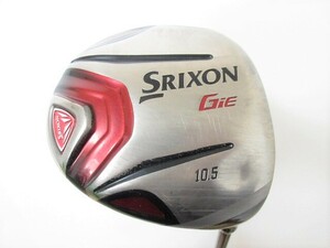 スリクソン◆◆ SRIXON GiE ドライバ― 10.5度 Miyazaki for Gie(SR) ◆◆訳あり ジー ダンロップ ゴルフクラブ CS87