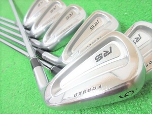 プロギア◆◆ RS フォージド 2018 アイアン 6本 #5-Pw スペックスチールⅢ Ver.2(S) ◆◆PRGR FORGED'18 SS3 ゴルフクラブ CS93