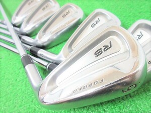 プロギア◆◆ RS フォージド 2018 アイアン 6本 #5-Pw SPEC STEELⅢ Ver.2(S) ◆◆JP 日本仕様 FORGED ゴルフクラブ CR61