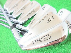 JP特注!!!◆◆ タイトリスト MB718 アイアン 7本 #4-Pw Zelos7(R) ◆◆日本仕様 Titleist ゼロス7 ゴルフクラブ CW53