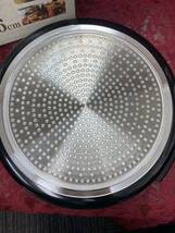 すき焼き鍋　26センチ　フッ素加工　IH対応　ガラス蓋付き　未使用　パール金属_画像4