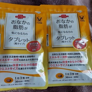 [2 sack set ] Taisho made medicine .... fat .. worring person. tablet 90 bead ×2
