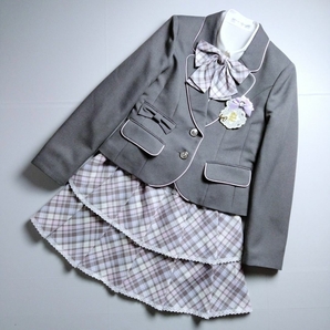 CUTIE RIBBON☆キューティーリボン　160　フォーマル　スーツ　女の子　卒服　卒業式　入学式　5点セット