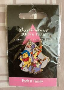  pin z Winnie The Pooh woruto* Disney raw .100 anniversary commemoration Disney pin badge 