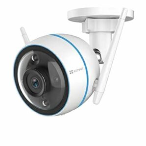 防犯カメラ屋外監視カメラ EZVIZ 1080PWiFi 日本語アプリ&説明書付