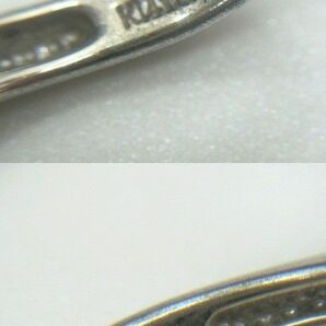 ◎マベパール リング 指輪 真珠 K14WG ダイヤ0.13ct パール直径15㎜ ケース入りの画像10