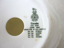 ◎ROYAL DOULTON　ロイヤルドルトン　Coralie　陶器人形　置物_画像9