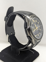 ◆CASIO カシオ WAVE CEPTOR ウェーブセプター WVA-M650 電波ソーラー デジアナ メンズ 腕時計 黒文字盤 稼働品_画像3