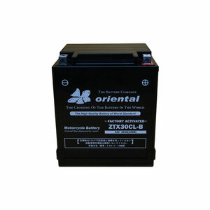 【新品保証付&激安】水上バイク用バッテリー oriental ZTX30CL-B（密閉型）☆YB30CL-B/YB30L-B互換品