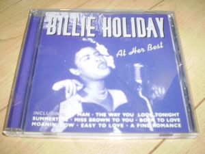 ○Billie Holidayビリー・ホリディ / At Her Best*アメリカのジャズ歌手