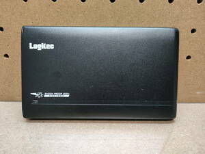 【A894】Logitec ポータブルHDD LHD-PBD40U2BK 40GB SAMSUNG製HDD搭載 HD-TUNEエラー検出無し 本体のみ