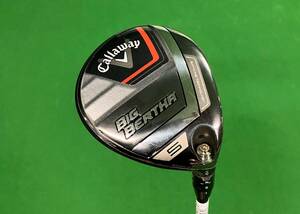 Callaway/キャロウェイ 2023年モデル BIG BERTHA #5W 19° フェアウェイウッド SPEEDER NX FLEX:S 純正ヘッドカバー付き 中古・美品