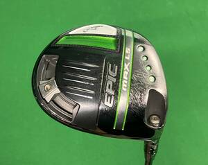 Callaway/キャロウェイ EPIC MAX LS 9.0 ドライバー VENTUS BLACK -S VELOCORE付 純正ヘッドカバー付き 中古