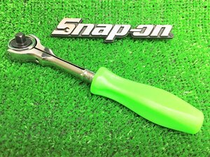 未使用品 Snap-on スナップオン 1/4インチ 6.35mm ラウンドヘッドラチェットハンドル THNFD72