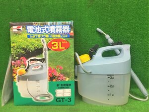 【長期保管品】未使用品 KOSHIN 工進 乾電池式噴霧器 3L ガーデンマスター GT-3