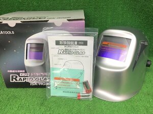 未使用品 育良精機 IKURATOOLS 自動遮光溶接面 ラピッドグラス ISK-RG6B